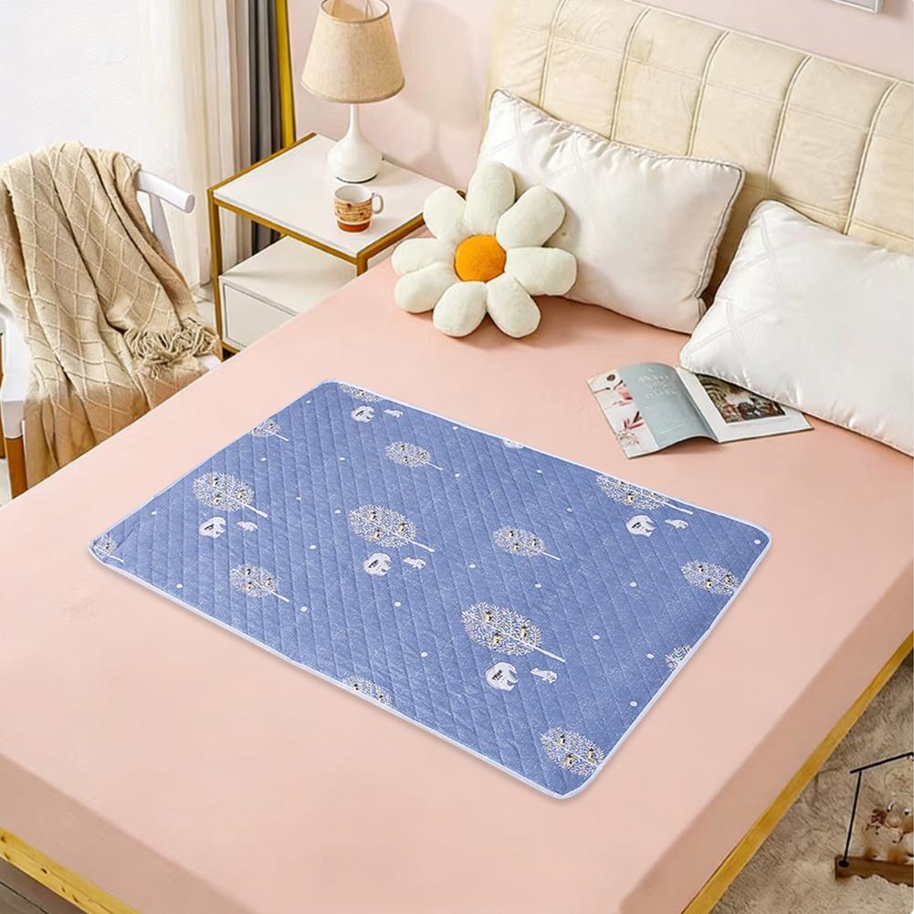 Mattress Protector Waterproof - แผ่นรองกันน้ำซักได้ ขนาด 50x70 ซม. สำหรับเด็กทารกและเด็กเล็ก ลายการ์ตูนน่ารัก