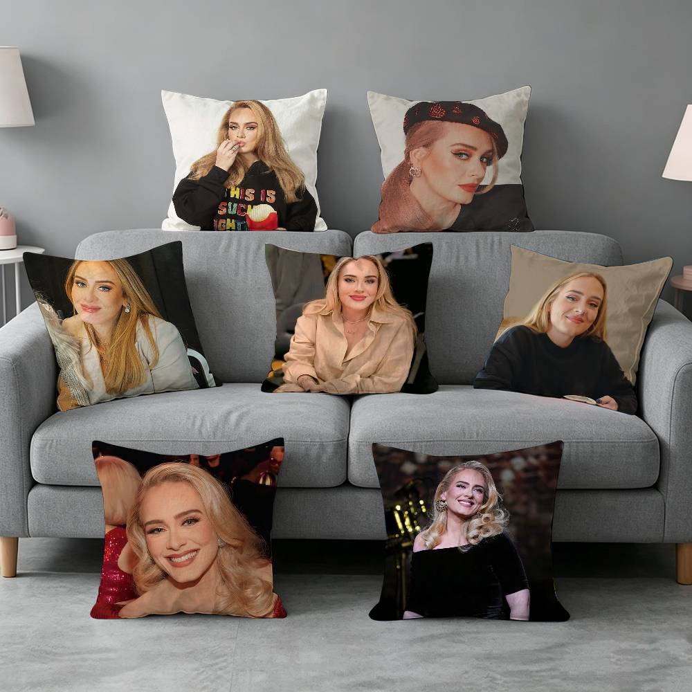 Home Textiles Definition - ปลอกหมอน Superstar-r Adele ของขวัญพิมพ์ลายดิจิตอลความละเอียดสูง ลวดลายสดใส น่าประทับใจ