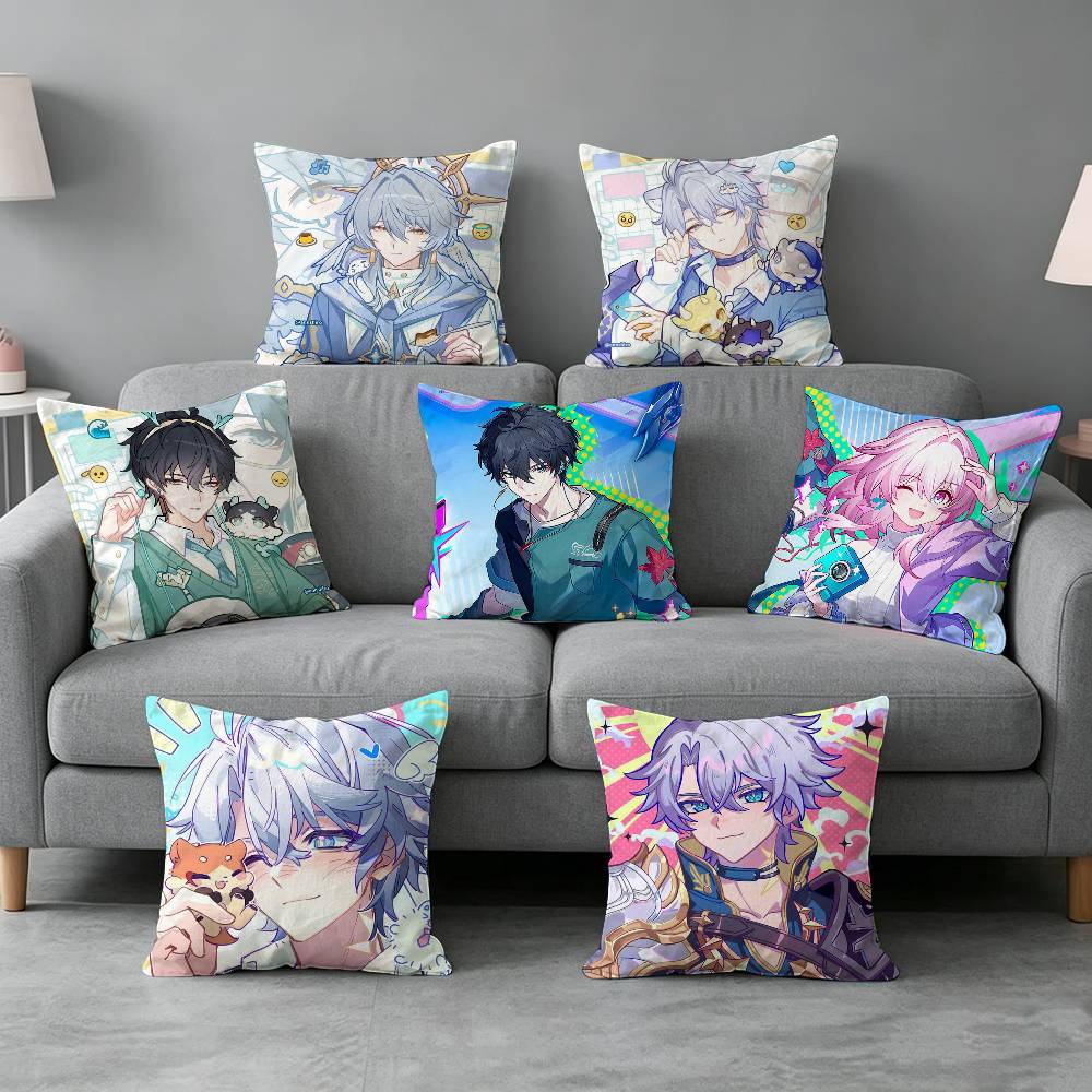 Home Textiles Definition - Game-e Honkai Star Rail ปลอกหมอนของขวัญ พิมพ์ลายดิจิตอลความละเอียดสูง