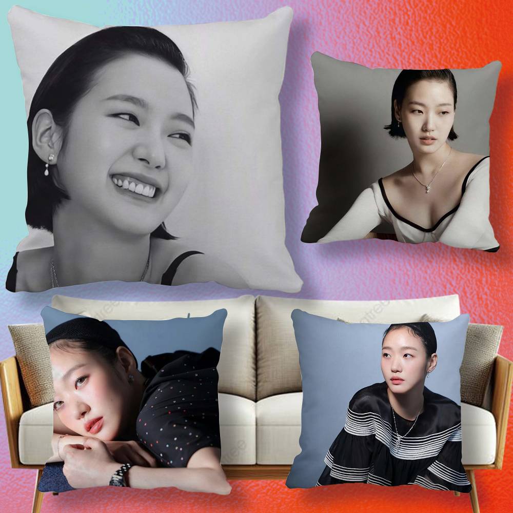 Home Textiles Definition - นักแสดงชาวเกาหลี คิมโกอึน ปลอกหมอนของขวัญ พิมพ์ลายดิจิตอลความคมชัดสูง ลวดลายสดใสเซอร์ไพรส์สำหรับใช้ในบ้าน
