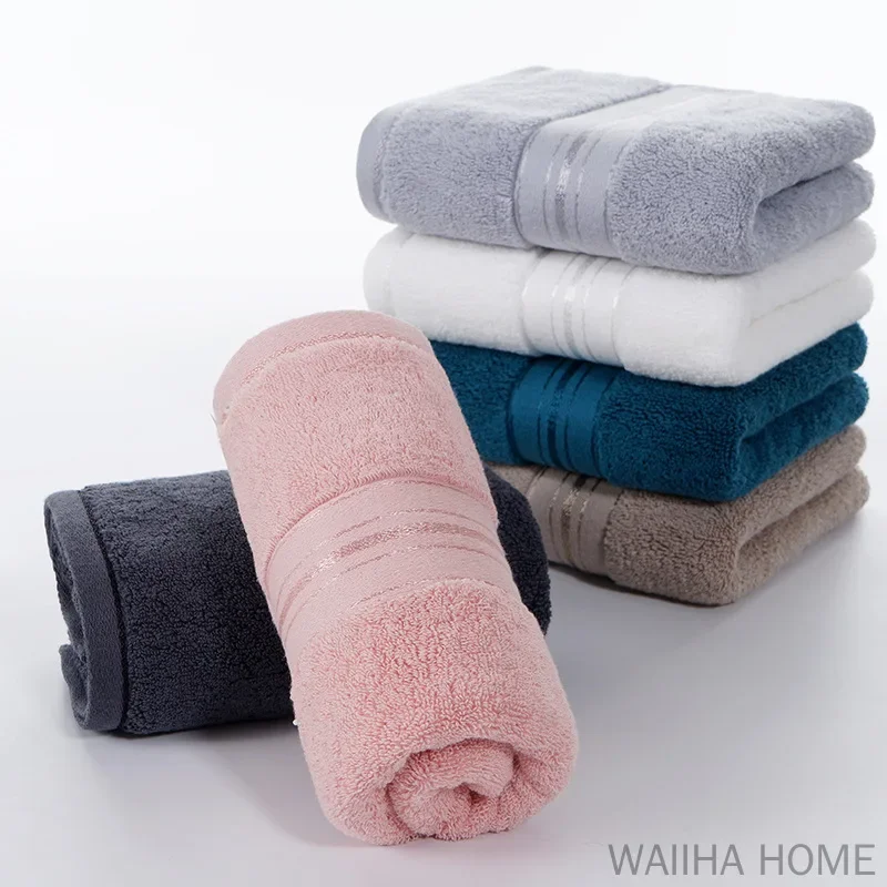ผ้าเช็ดหน้าขนาด 34x74 ซม. ผ้าฝ - Home Textiles Toallas บทวิจารณ์และราคา