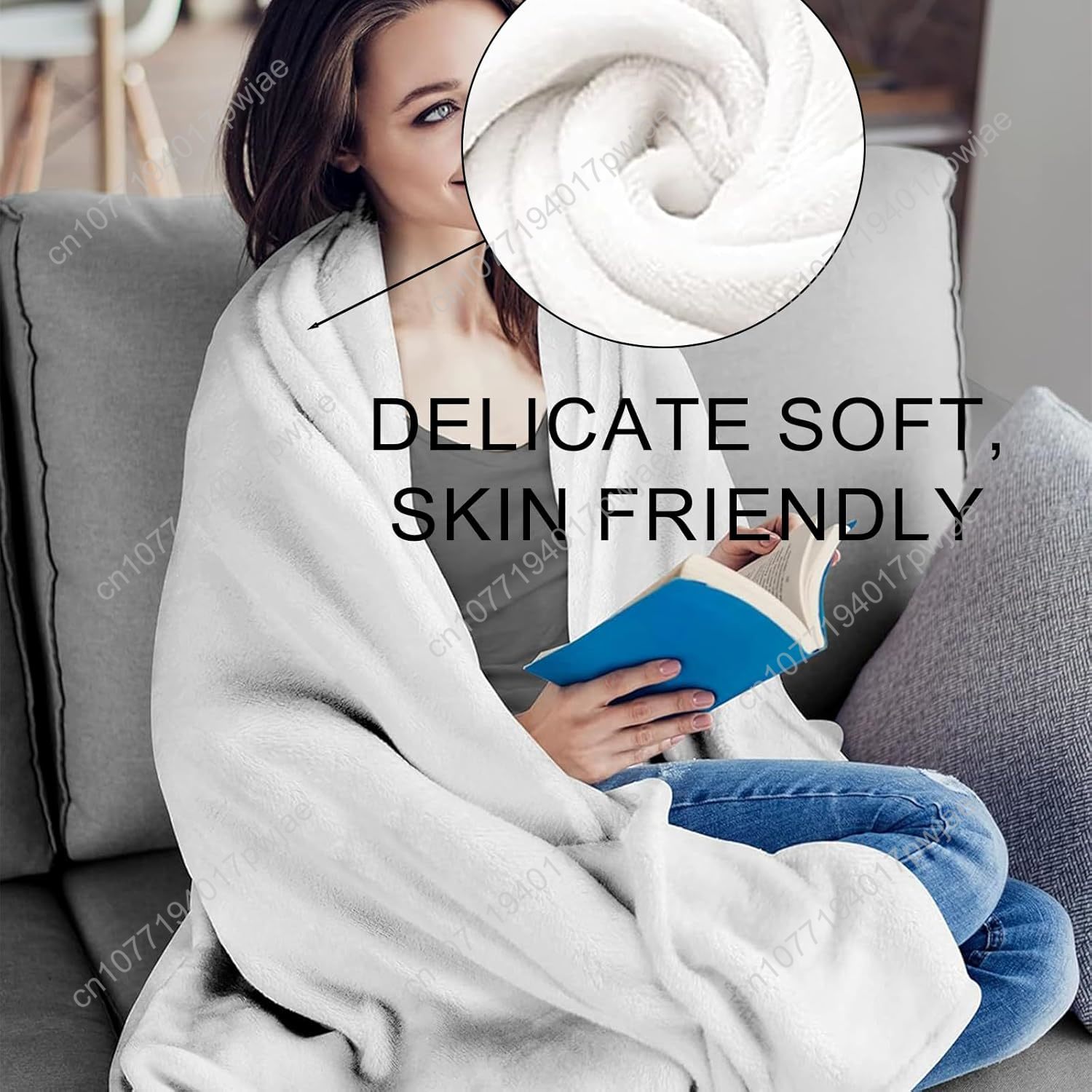 ผ้าห่มลายกวางมูสสไตล์วินเทจ ขอ - Home Of Textiles บทวิจารณ์และราคา
