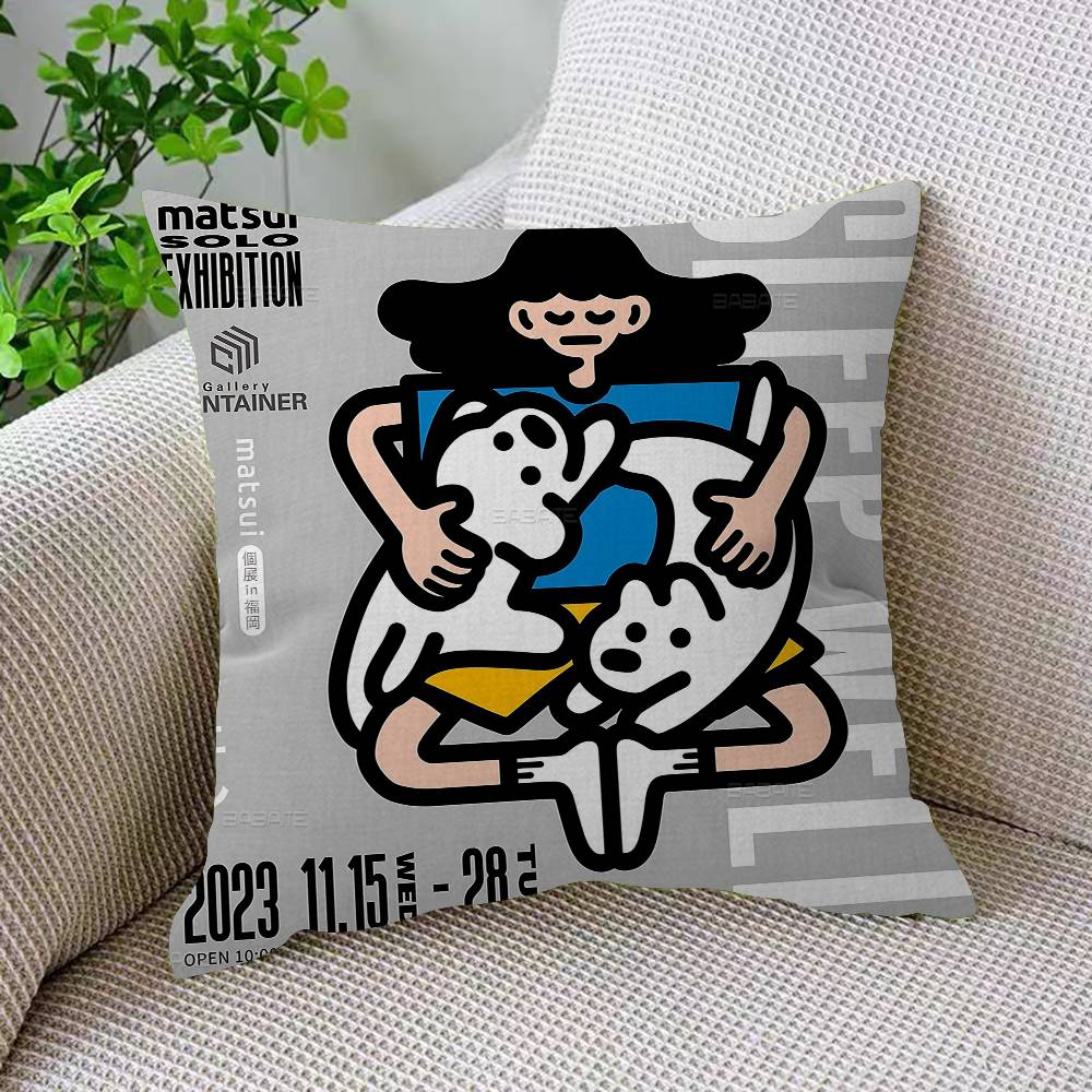 หมอนรูปสุนัขน่ารัก M-Matsui จา - Home Textiles And Furnishing บทวิจารณ์และราคา