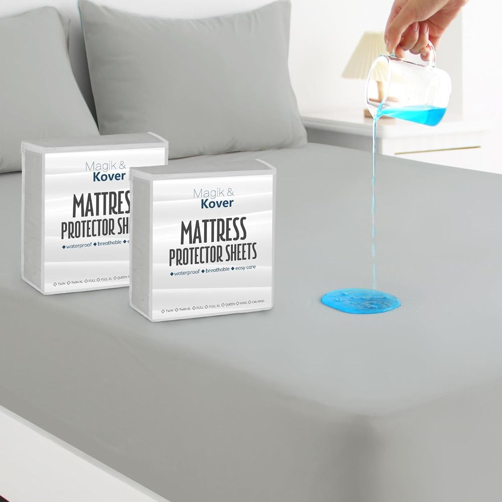 ผ้ารองกันเปื้อนที่นอนกันน้ำขนา - Mattress Protector Waterproof บทวิจารณ์และราคา