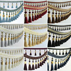 ลูกปัด Fringe ขอบ Trim 1M เย็บ - Home Textiles And Furnishing บทวิจารณ์และราคา